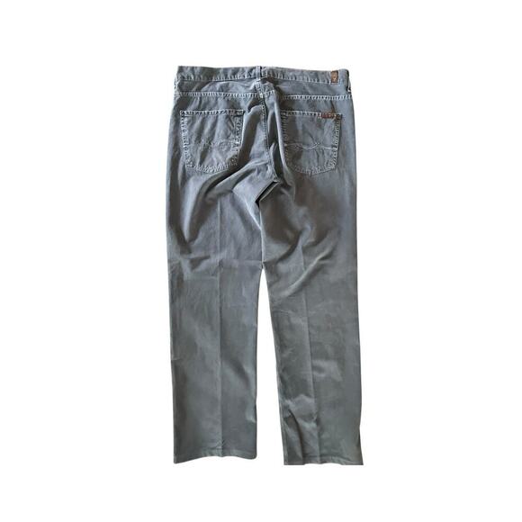 7 For All Mankind Slouchy Jean 36x31 Street Button Fly Punk 90s USA T575357U - Picture 3 of 14